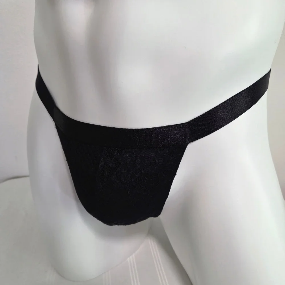 Cosabella Luxury Men's Italian Lace Thong Premium Designer Underwear